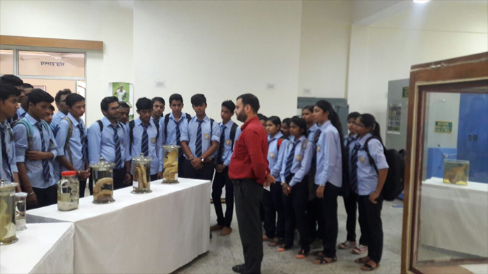 Educational visit of B.Sc student CBZ 1st year at Zoological survey of India