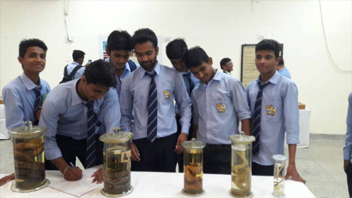 Educational visit of B.Sc student CBZ 1st year at Zoological survey of India