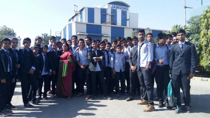 Industrial visit Jainsons guaargum industry