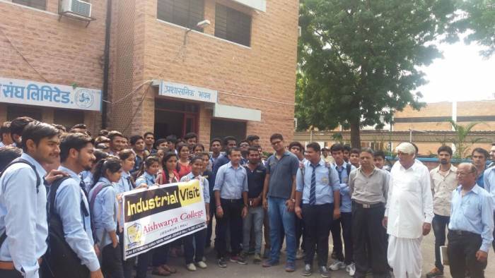Saras Dairy Visit